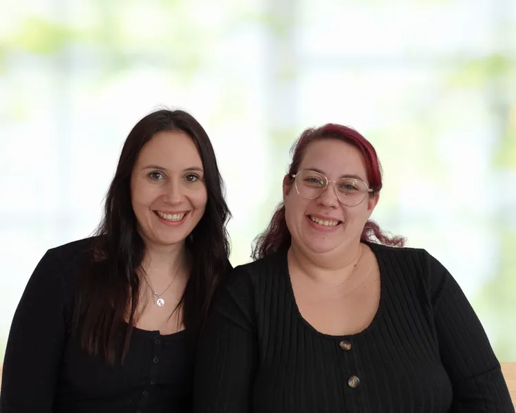 Selina van Houtum und Bianca Koschier - mobiles Wundmanagement Team